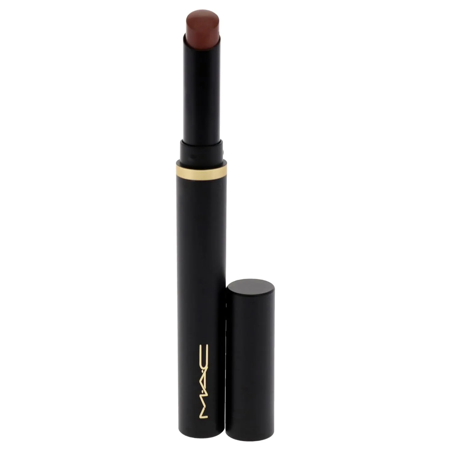 MAC Powder Kiss Velvet Blur Slim Stick - Spice World for Women - 0.7 oz Lipstick