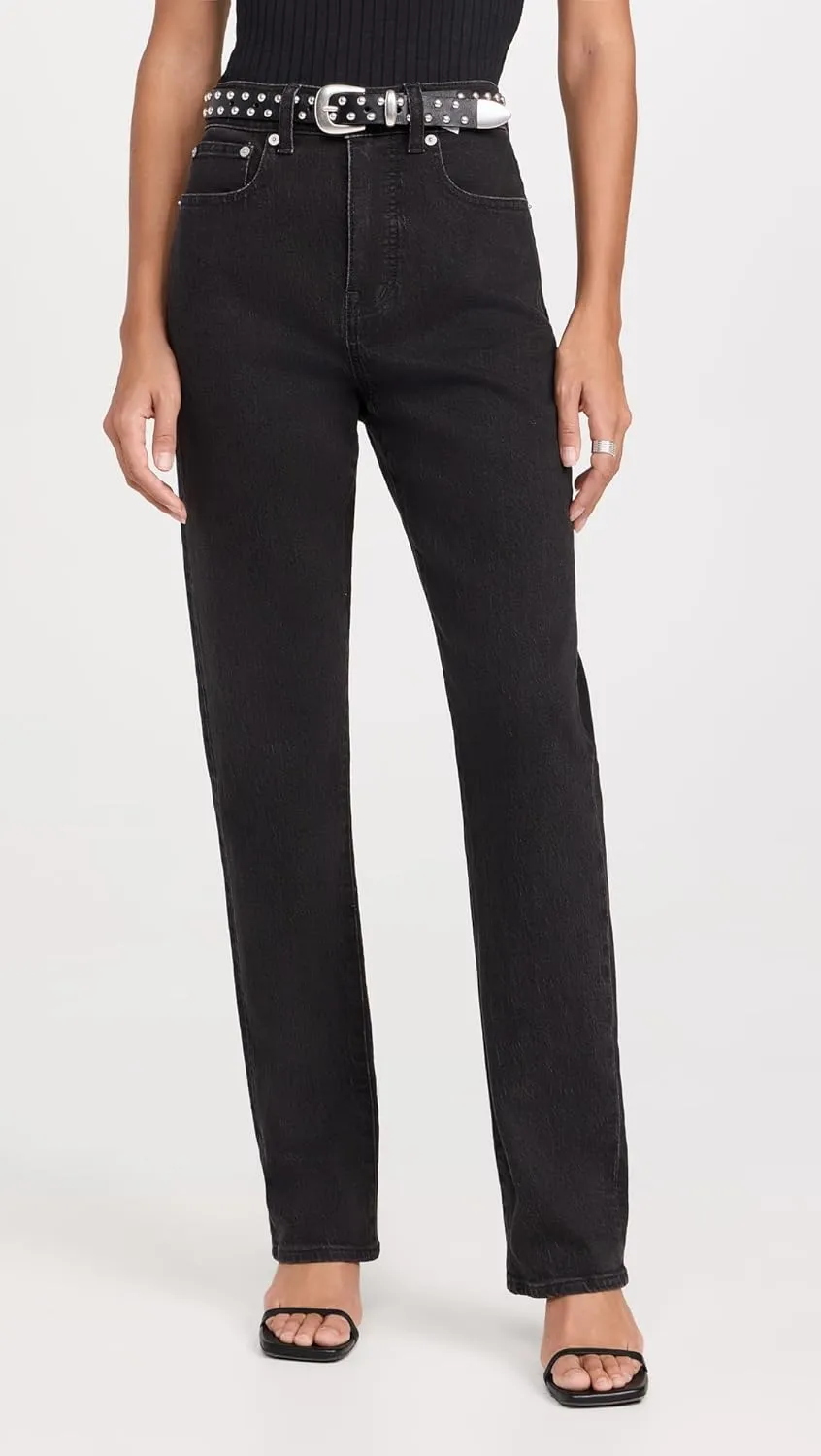 Madewell Women's 90's Straight Jeans in Barlow Wash