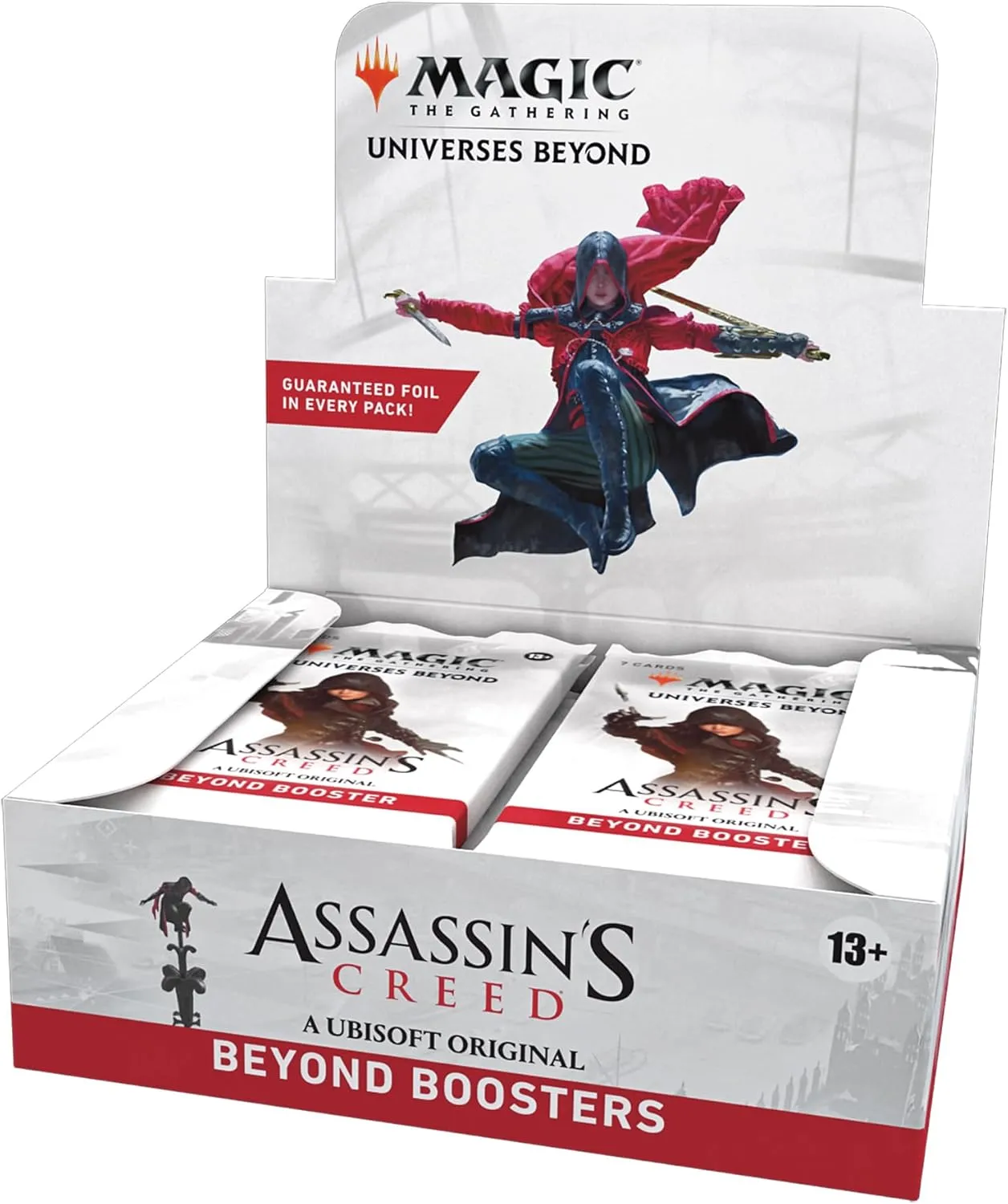 Magic: The Gathering - Assassin’s Creed Beyond Booster Box | 24 Beyond Boosters (7 Cards in Each Pack) | Collectible Trading Card Game for Ages 13 