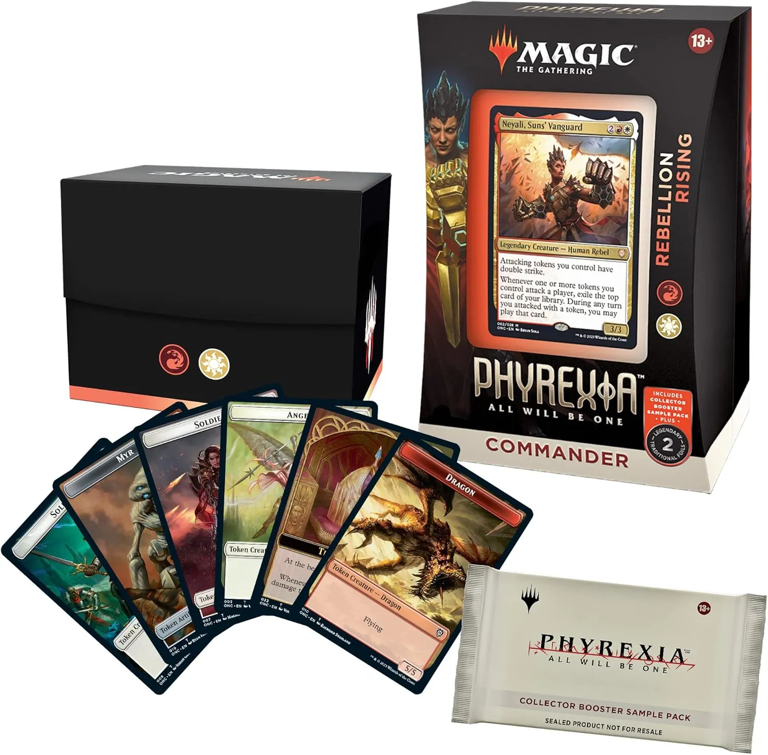 Magic: The Gathering Phyrexia: All Will Be One Commander Deck 2   Collector Booster Sample Pack