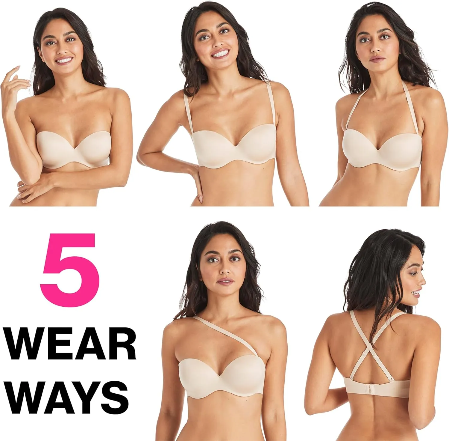 Maidenform Women's Custom Lift Strapless Underwire Bra