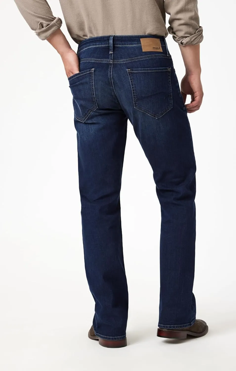 Mavi Men's Josh Regular Rise Bootcut Jeans