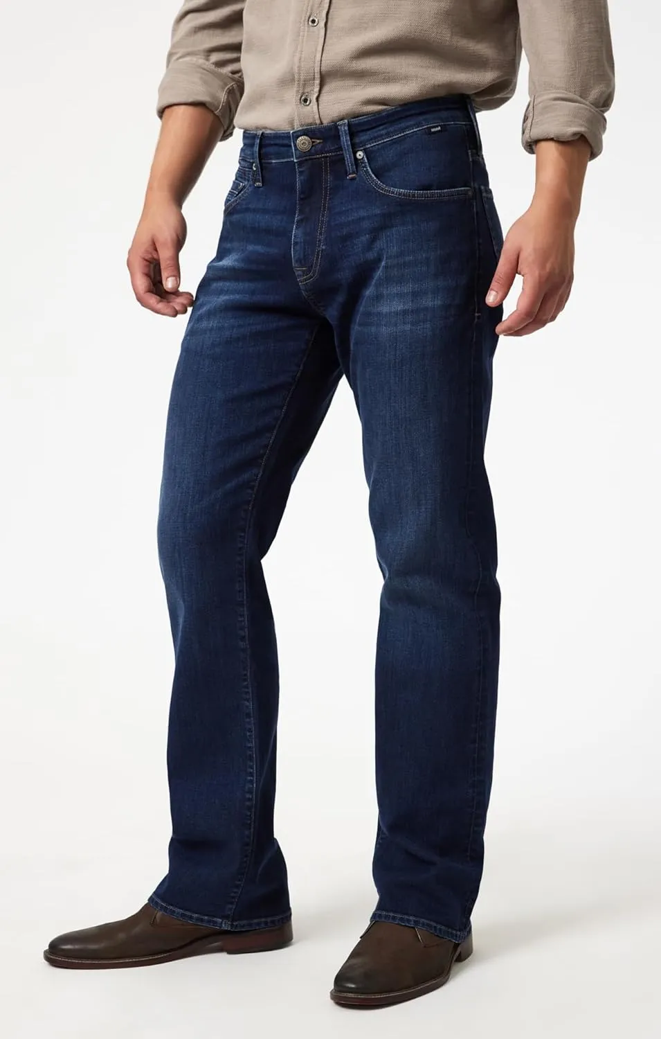 Mavi Men's Josh Regular Rise Bootcut Jeans
