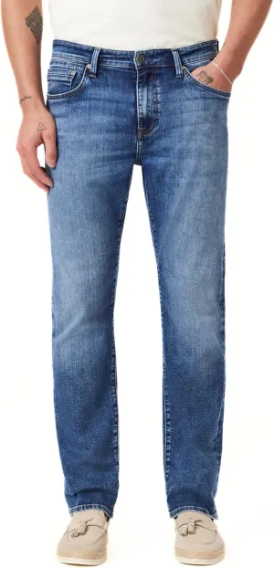 Mavi Men's Zach Regular Rise Straight Leg Jeans, Mid Williamsburg 32x34