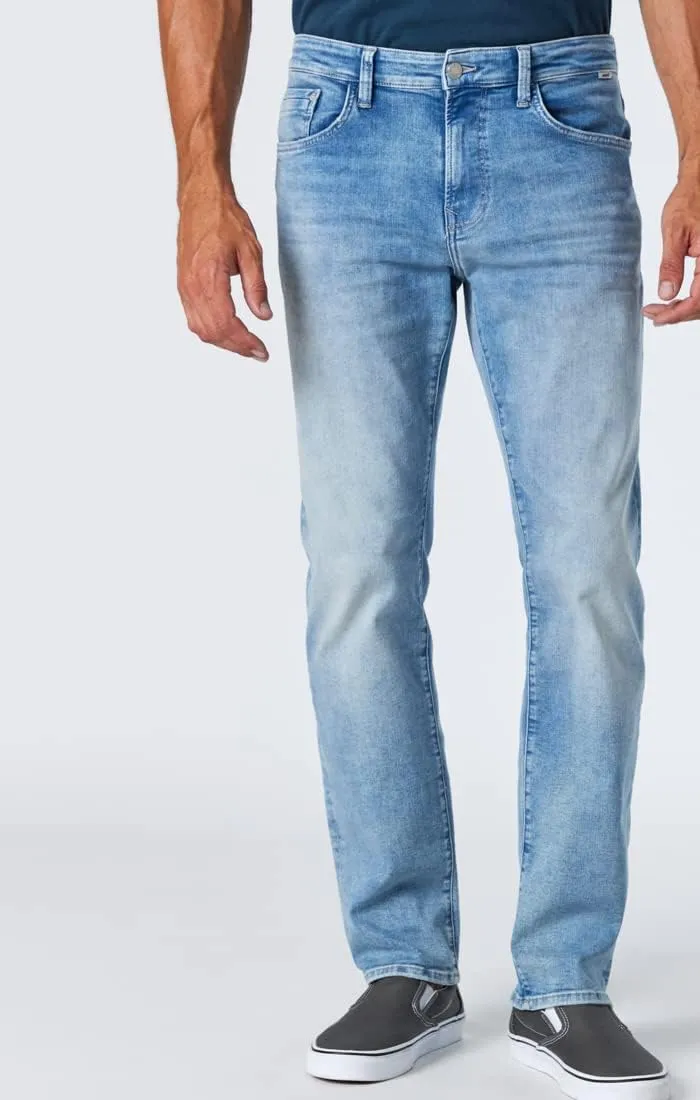 Mavi Men's Zach Regular Rise Straight Leg Jeans