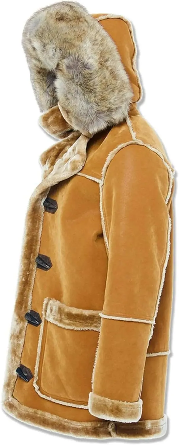 Men Denali Shearling Jackets (Cognac)