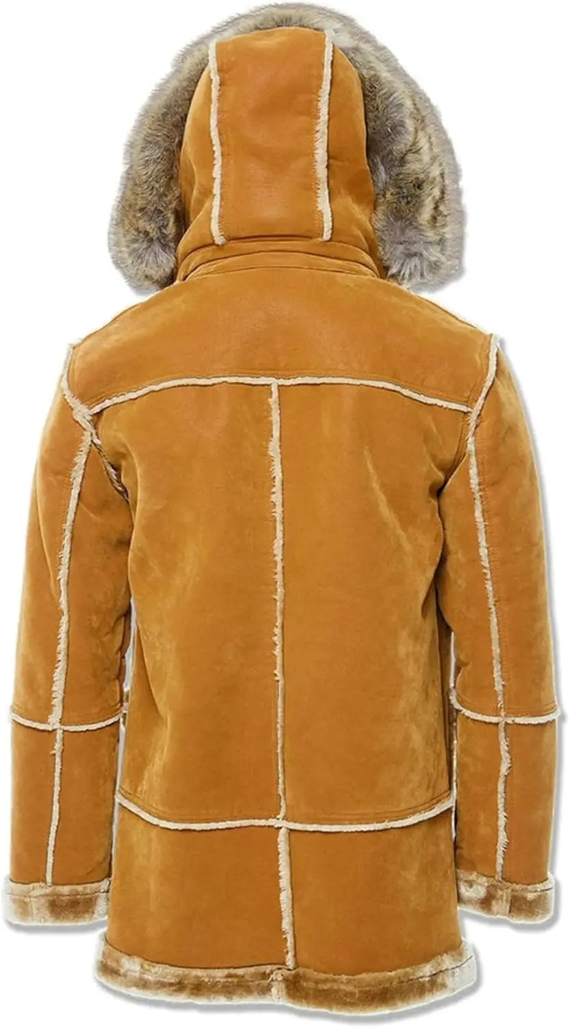 Men Denali Shearling Jackets (Cognac)