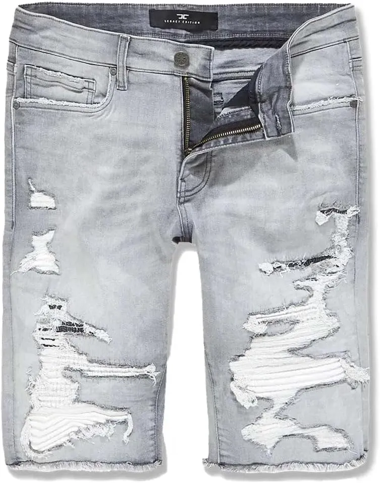 Men Siena Denim Shorts (Cement Wash)