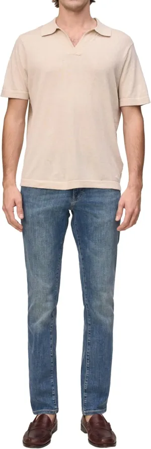 Men's AMS Slim Jeans – Mid Rise, Slim Silhouette, Tailored Fit