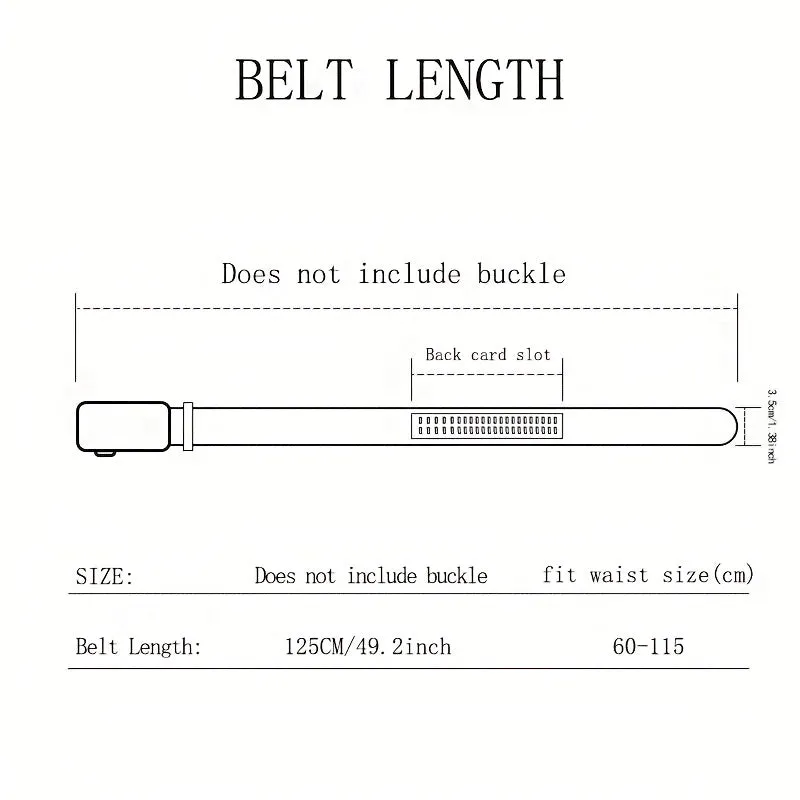 Men's Love Skull Print Leather Belt w/ Automatic Buckle