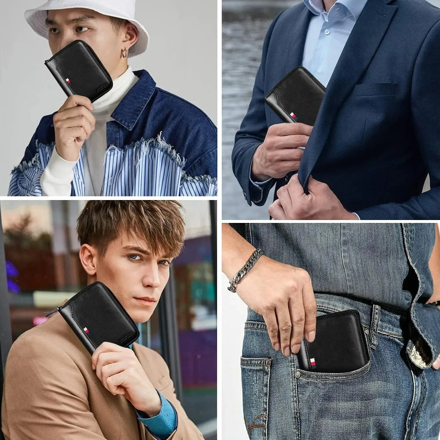 Men's Multi-Card Holder Wallets