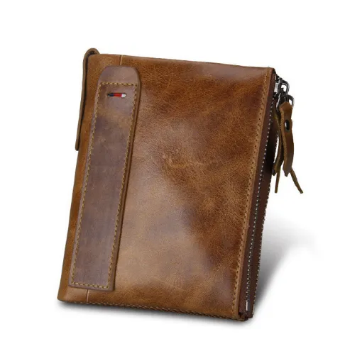 Men's wallet Short men's wallet