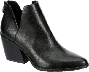 Michael By Michael Shannon Aubrey - Women's Block Heel Pointed Toe Zip Up Bootie