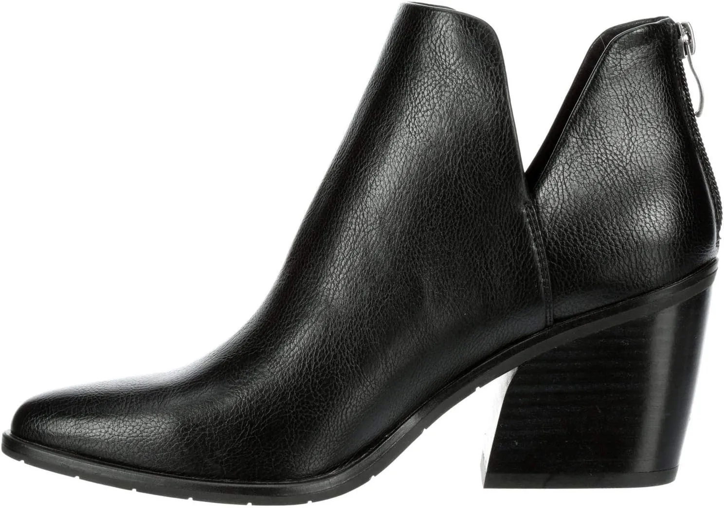 Michael By Michael Shannon Aubrey - Women's Block Heel Pointed Toe Zip Up Bootie