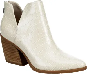 Michael By Michael Shannon Aubrey - Women's Block Heel Pointed Toe Zip Up Bootie