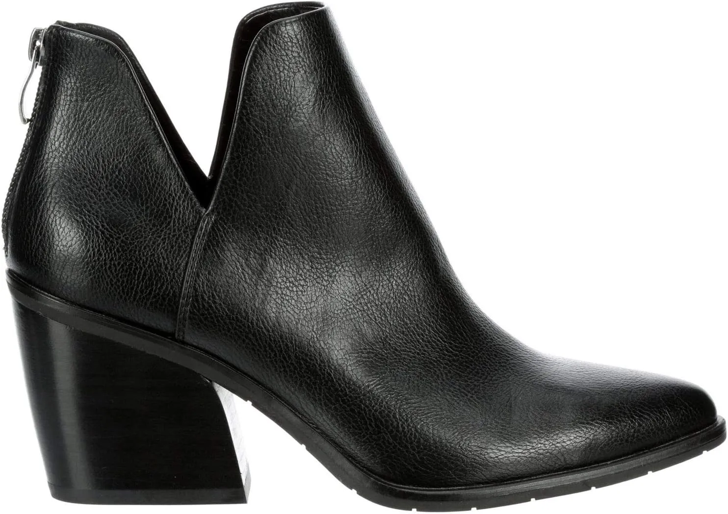 Michael By Michael Shannon Aubrey - Women's Block Heel Pointed Toe Zip Up Bootie