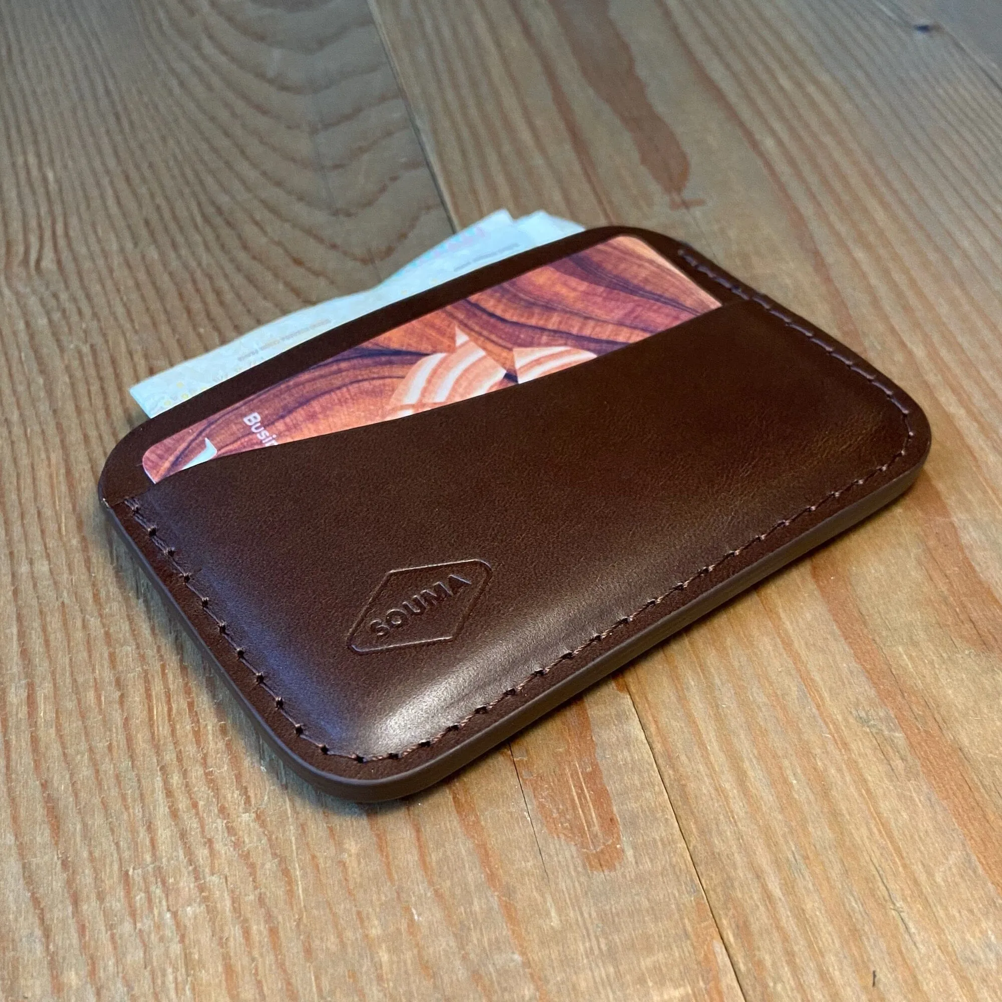 Minimalistic Leather Card Wallet