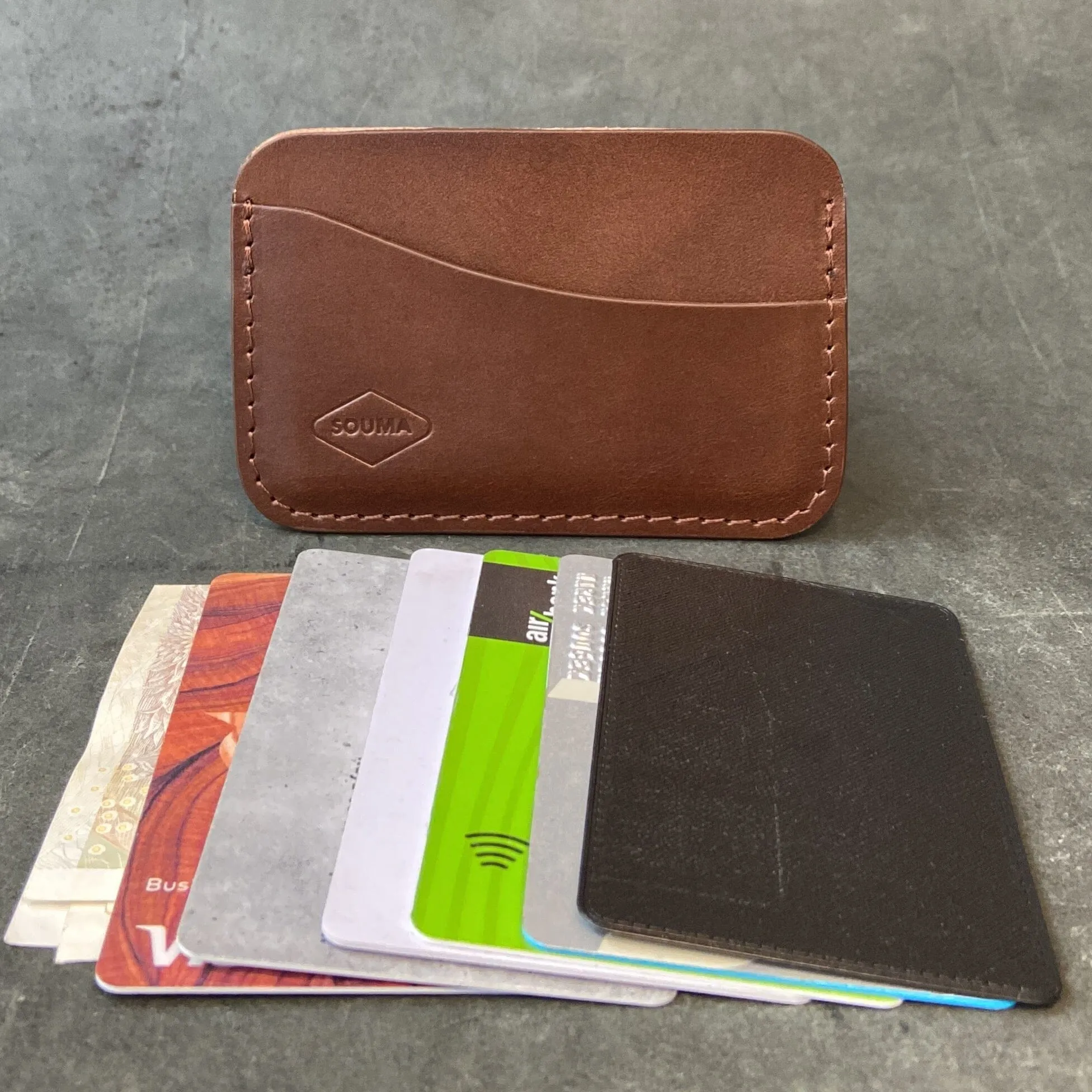 Minimalistic Leather Card Wallet