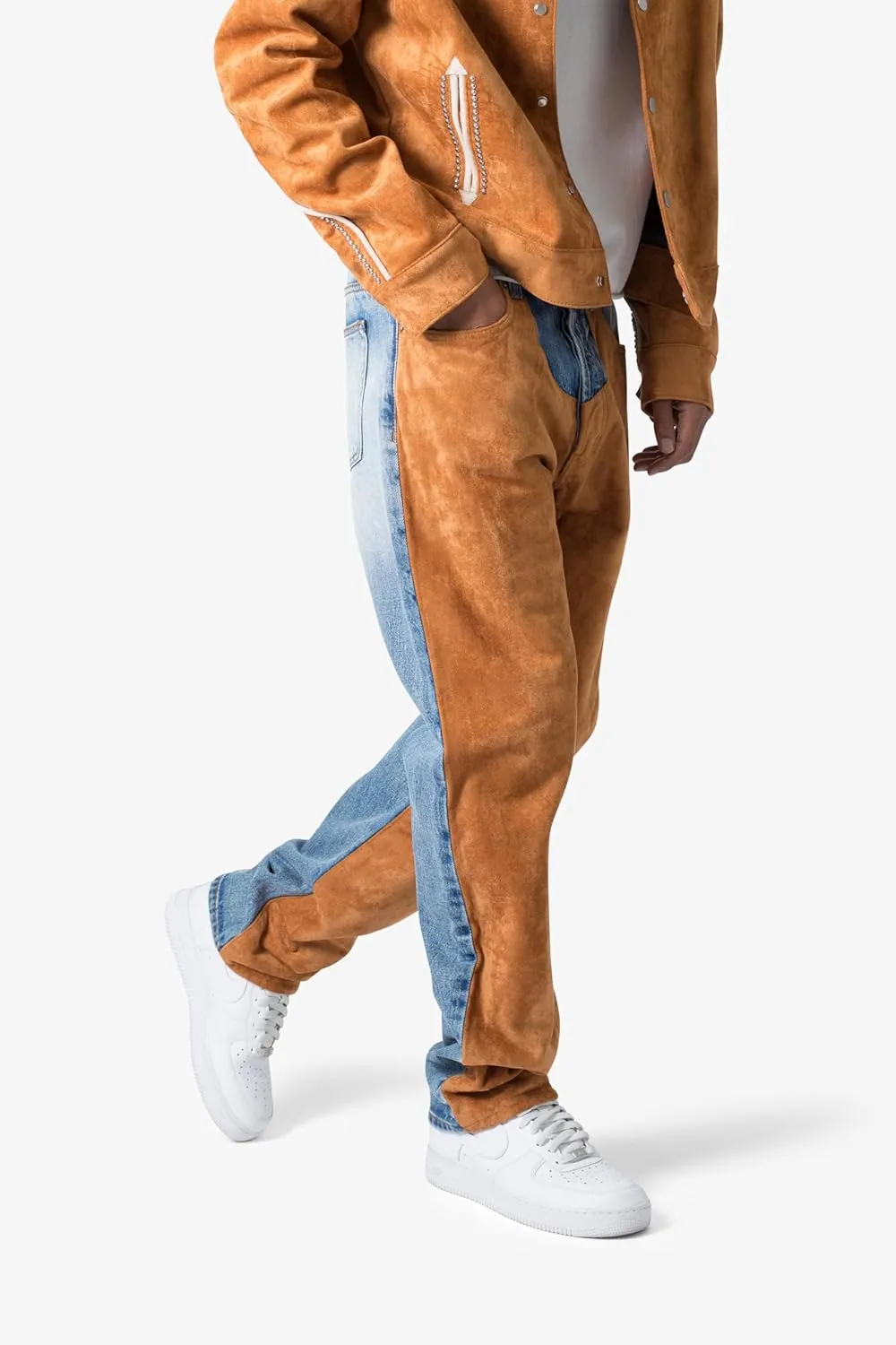 mnml Men's V636 Western Baggy Denim
