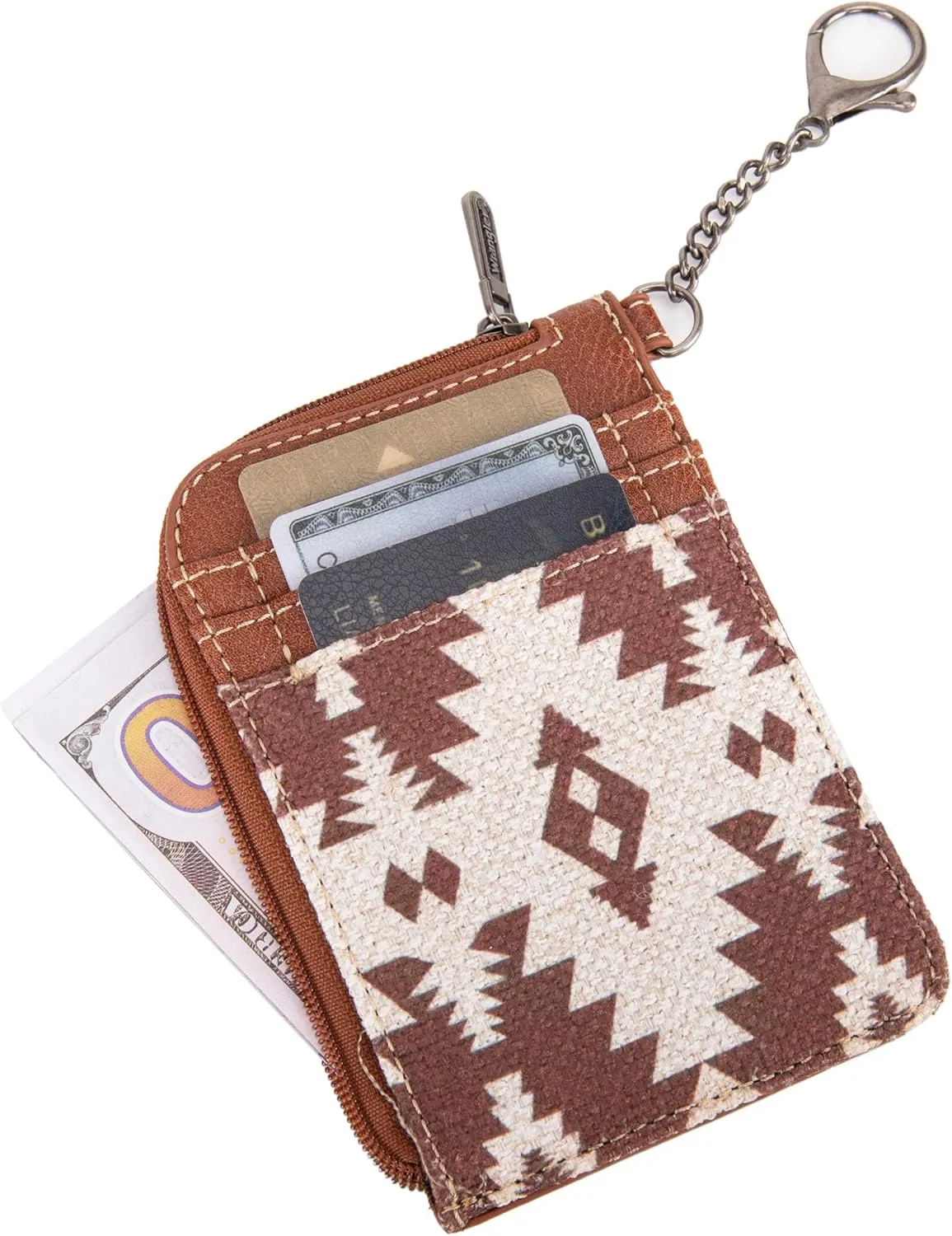 Montana West Wrangler Wallets for Women Boho Aztec Card Holder WG2203-W005LCF