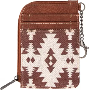 Montana West Wrangler Wallets for Women Boho Aztec Card Holder WG2203-W005LCF