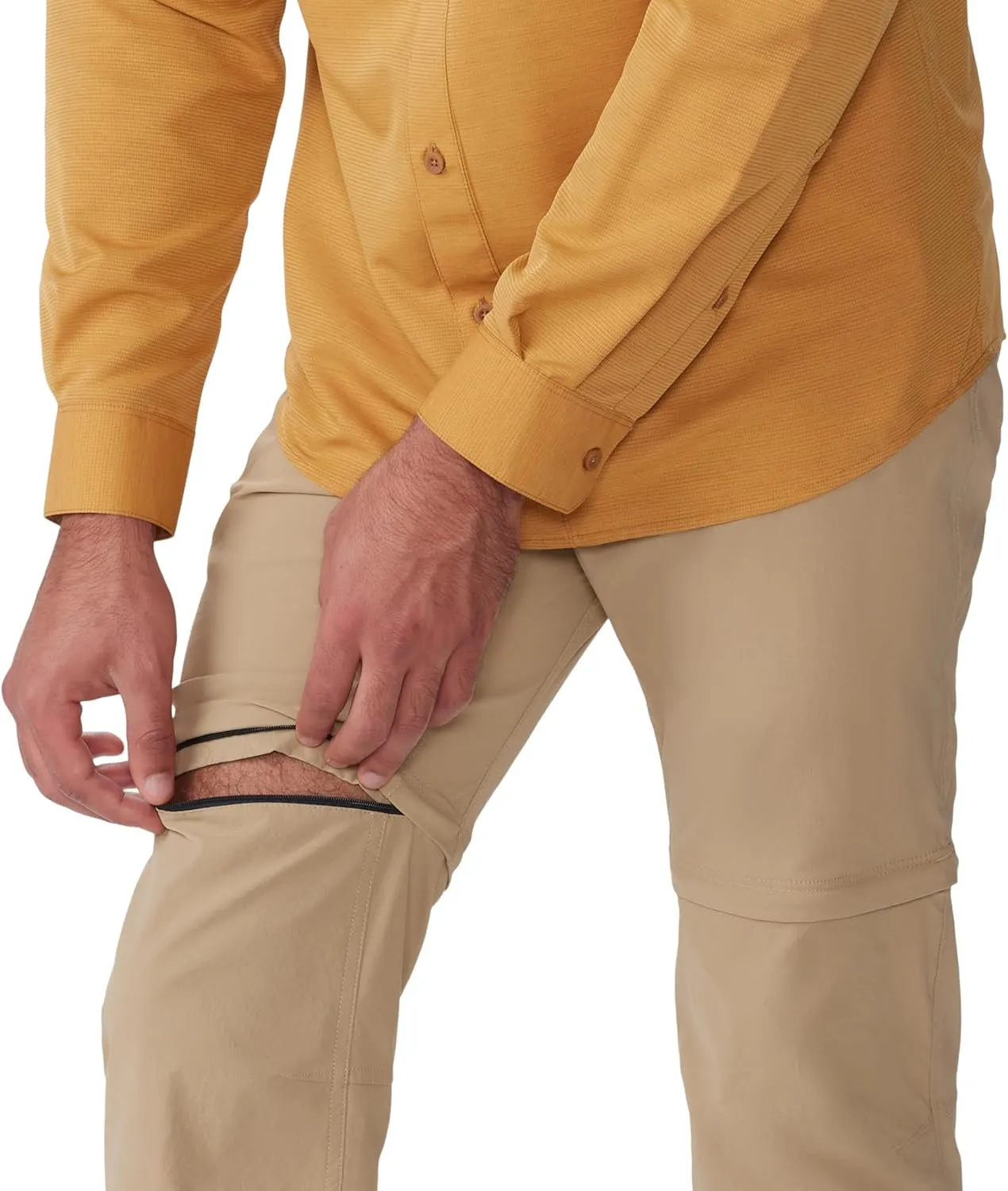 Mountain Hardwear Men's Basin Trek Convertible Pant for Camping, Hiking, and Backpacking | Water-Resistant and Lightweight