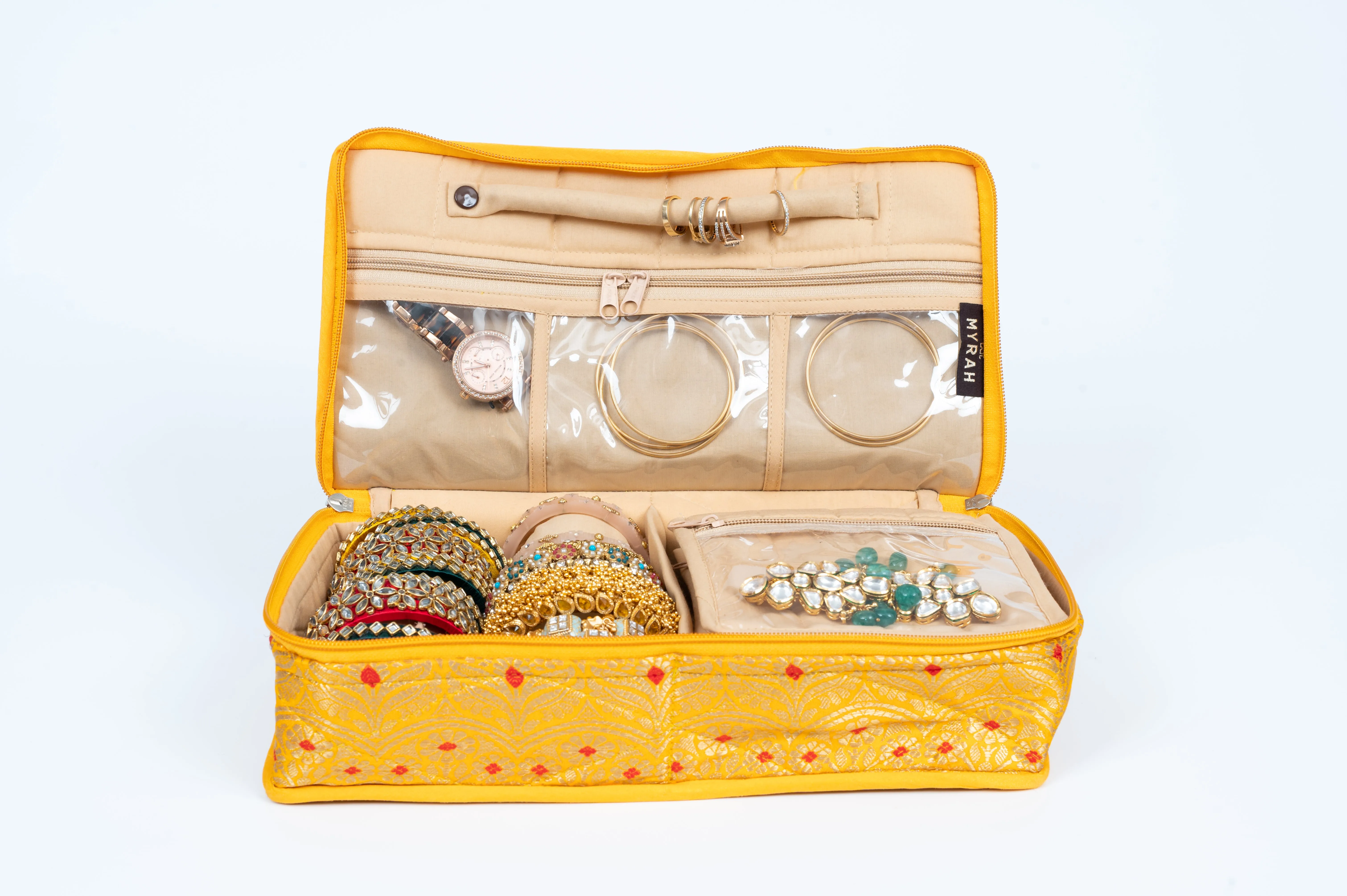 Multipurpose Jewellery Pouch (Green)