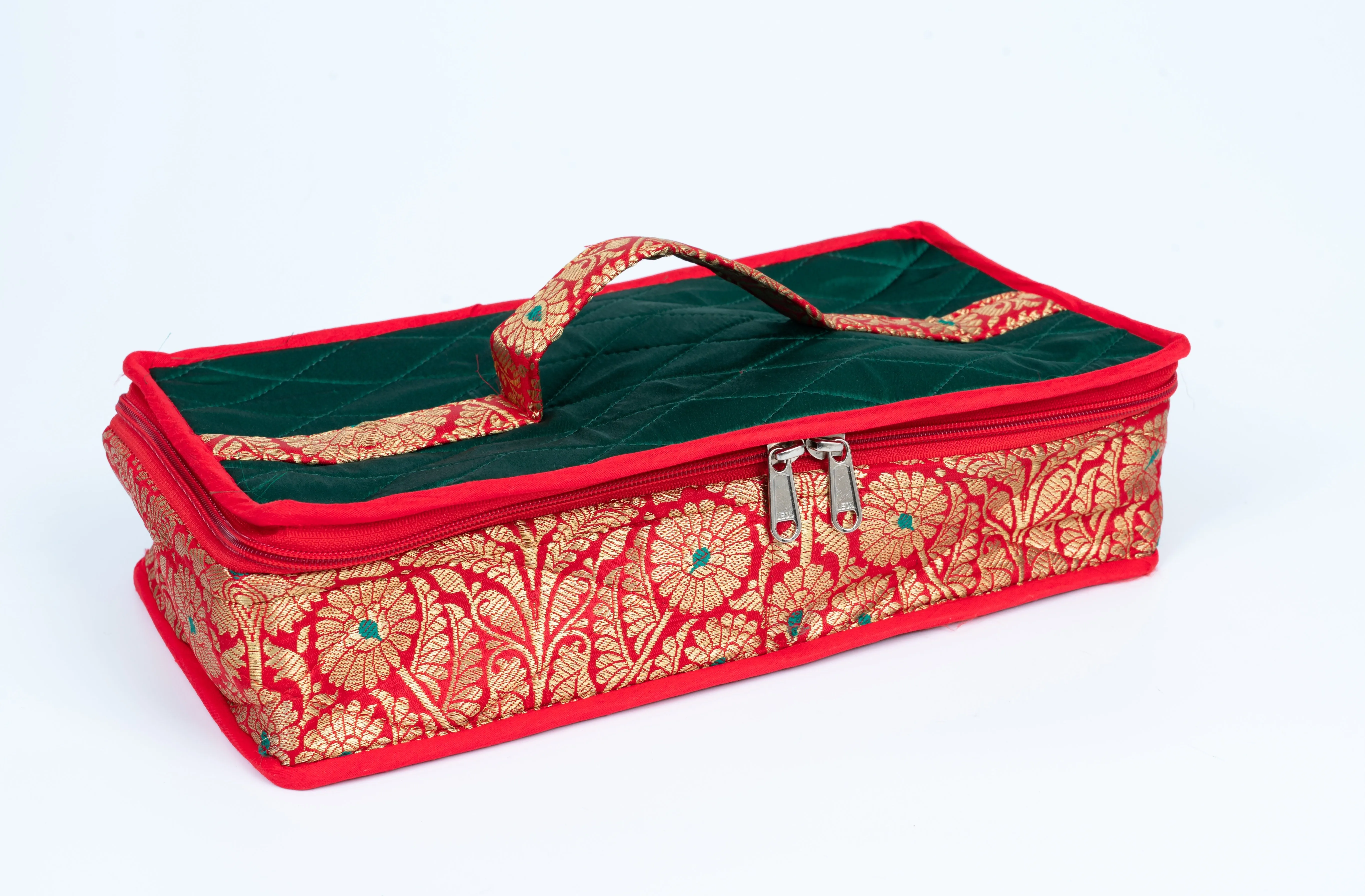 Multipurpose Jewellery Pouch (Green)