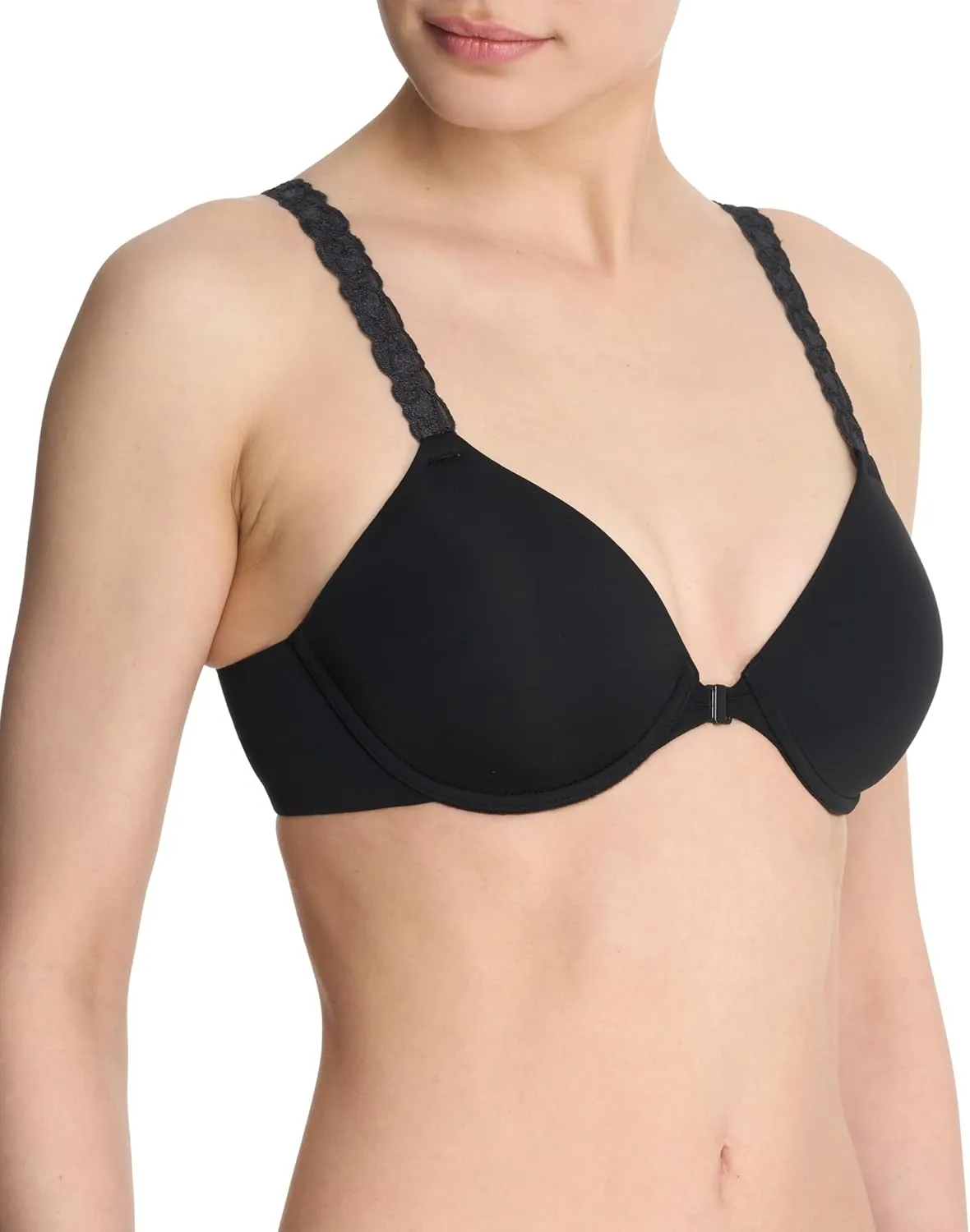 Natori Women's Pure Luxe Convertible Front Close Contour Underwire