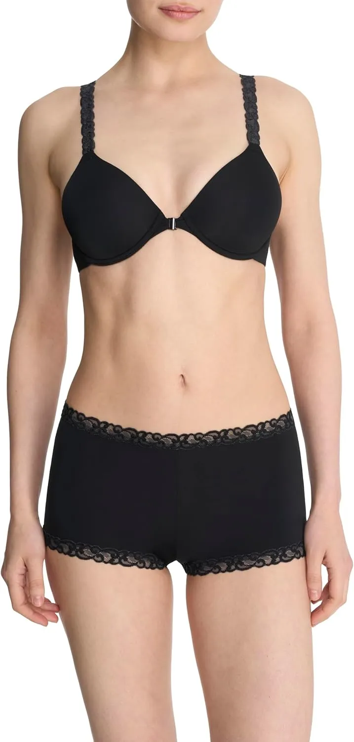 Natori Women's Pure Luxe Convertible Front Close Contour Underwire