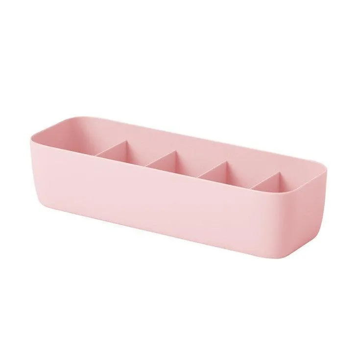 New Socks Storage Box Bra Underwear Organizer Desktop Drawer Finishing Box Bathroom Plastic Storage Case Closet Organiser