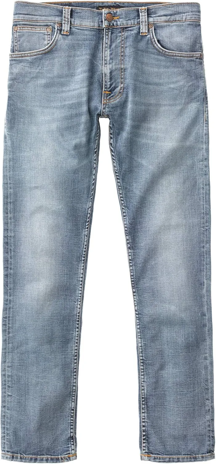 Nudie Jeans Men's Thin Finn Broken Sage, 30/32