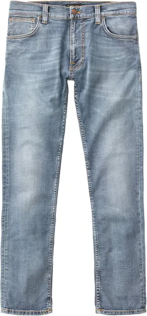 Nudie Jeans Men's Thin Finn Broken Sage, 30/32