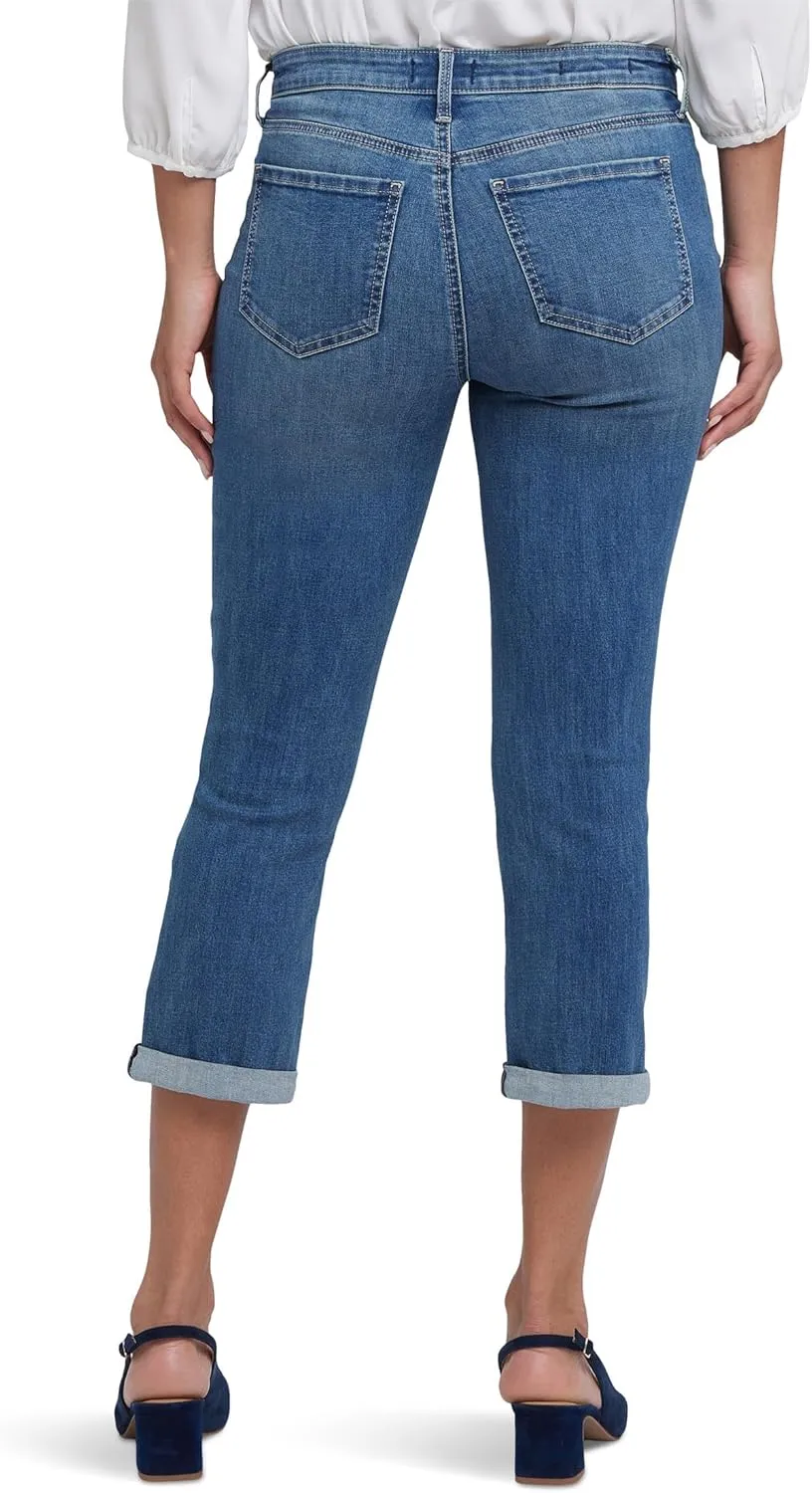 NYDJ Women's Chloe Skinny Capri Jeans in Costa Brava