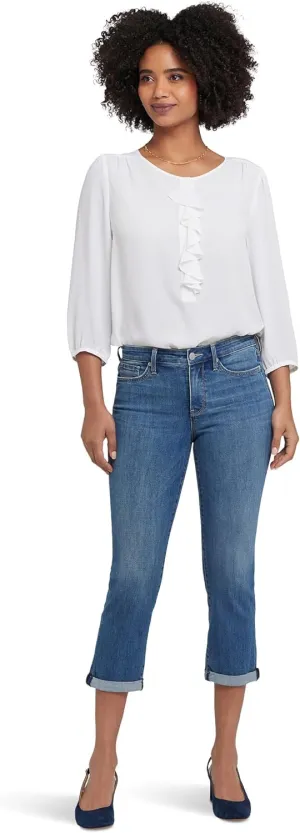NYDJ Women's Chloe Skinny Capri Jeans in Costa Brava