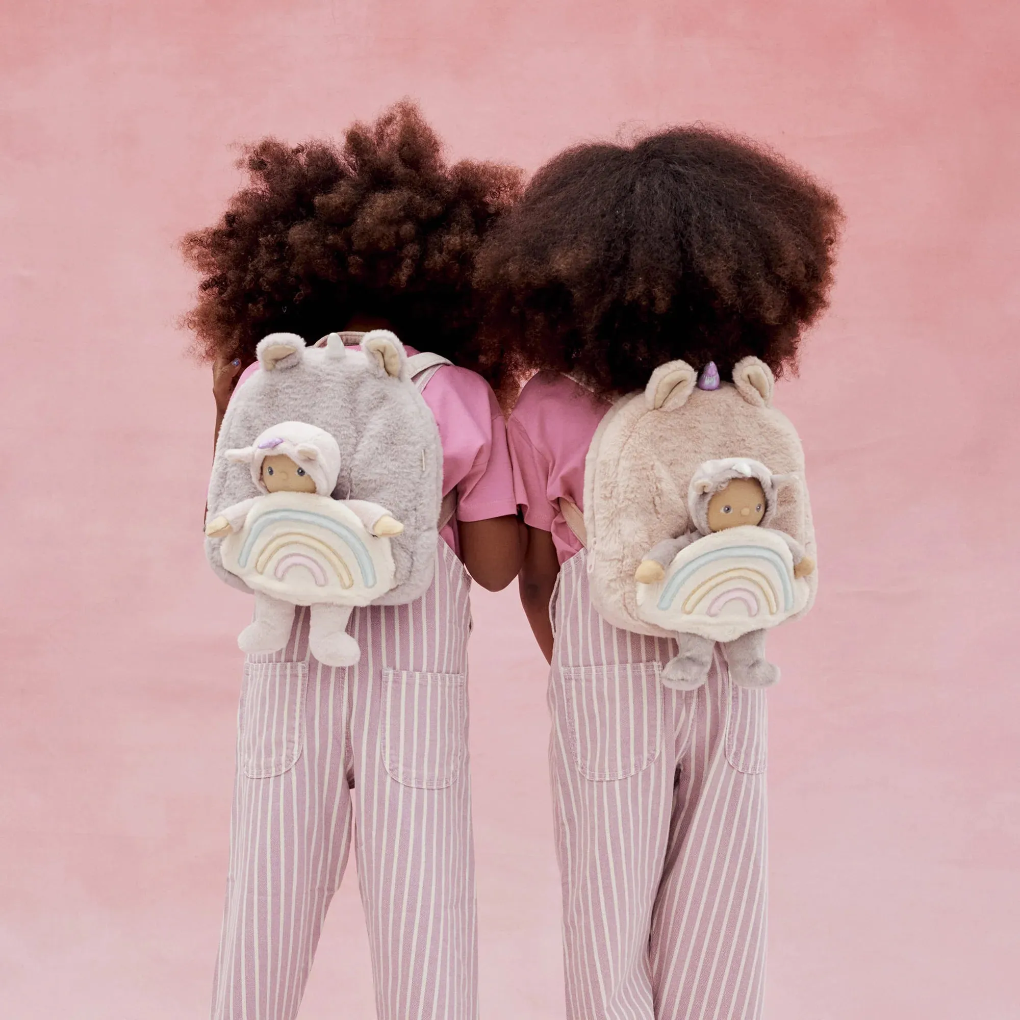 Olli Ella - Hopalong Unicorn Backpack - Pink