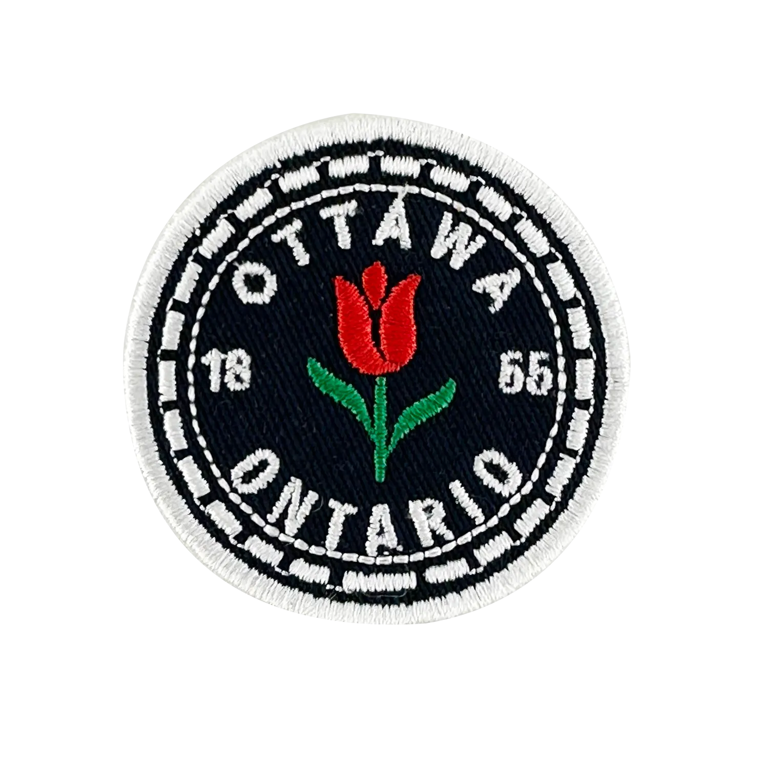 Ottawa iron-on embroidery patch