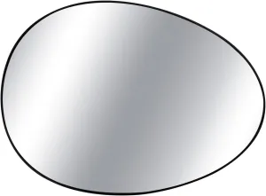 Passengers Right Side Heated Mirror Glass Fit for Mini Cooper 2007-2015 Replace 51169803192 51162755626, Rearview Convex Glass with Rear Holder