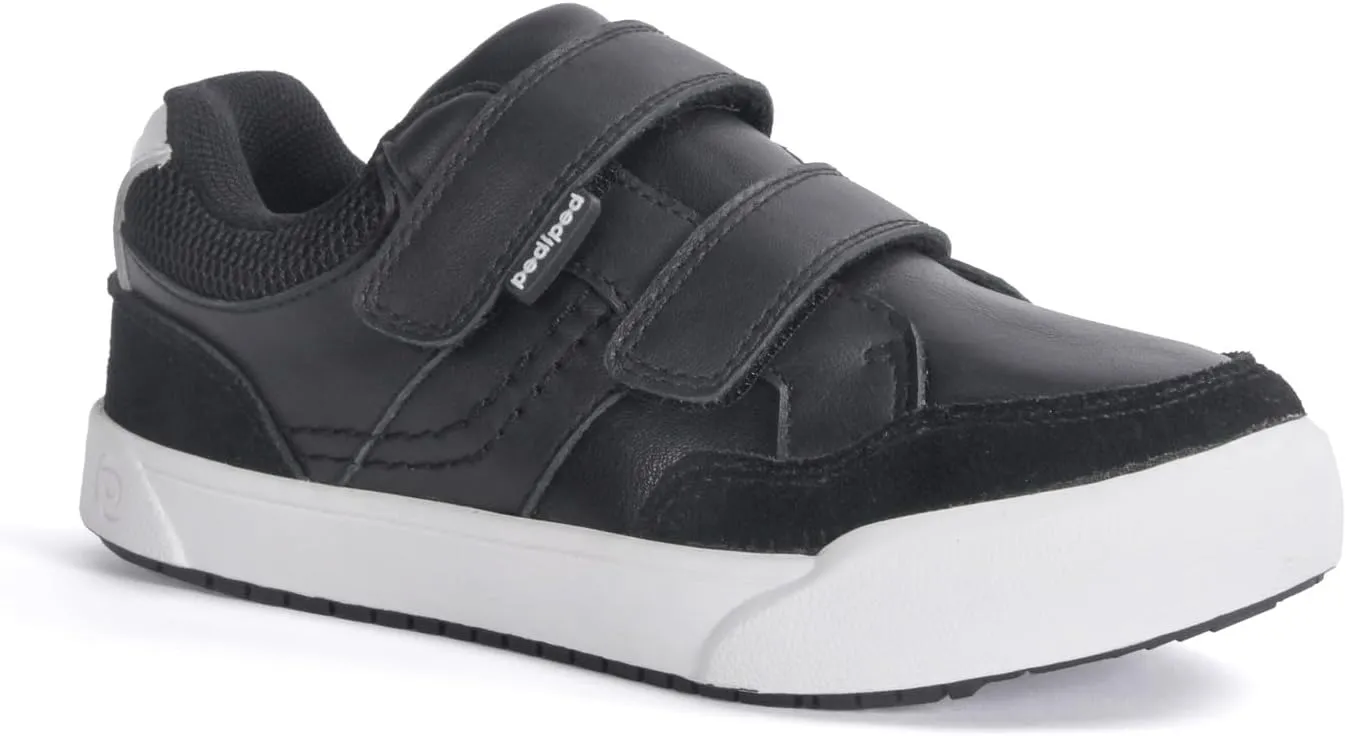 pediped Flex Acuna First Walker Shoe, White, 4 US Unisex Little Kid
