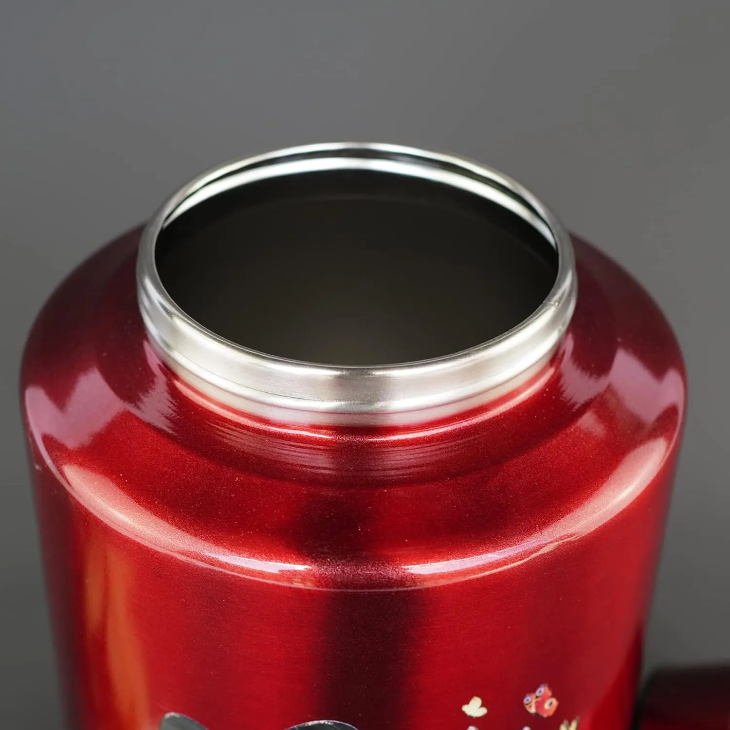 Personalized Large Cremation Urns for Adult Male Female Ashes, Up to 220 lbs Decorative Customized Engraving Urn for Human Remains with Velvet Bag(Butterfly)