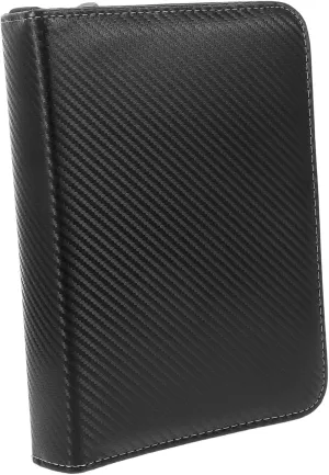 Pockets Trading Cards Binder Album Pu Card Holder with Sleeves for Easy Organization and Compact Design for Collectors and Traders Striped