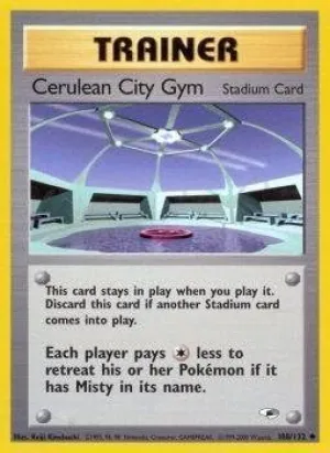 Pokemon - Cerulean City Gym (108/132) - Gym Heroes