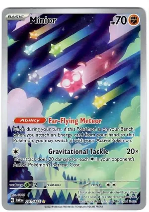 Pokemon - Minior 201/182 - Paradox Rift - Illustration Rare - Single Card
