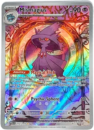 Pokemon - Mismagius 212/193 - Paldea Evolved - Illustration Rare - Alternate Art Card