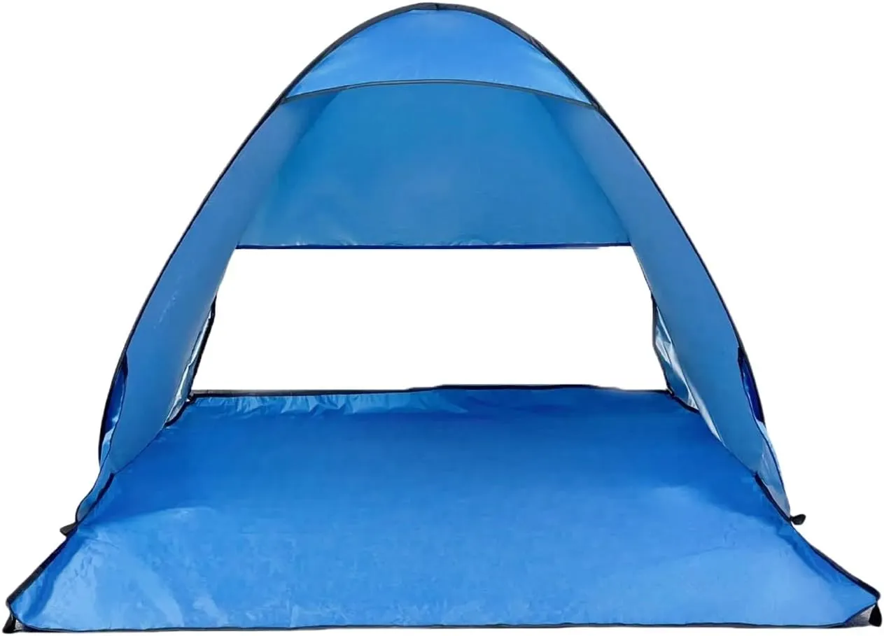 Portable Beach Tent Sun Shelter， UV - Resistant Lightweight pop up Tent for Camping Trips, Fishing, Backyard or Picnics