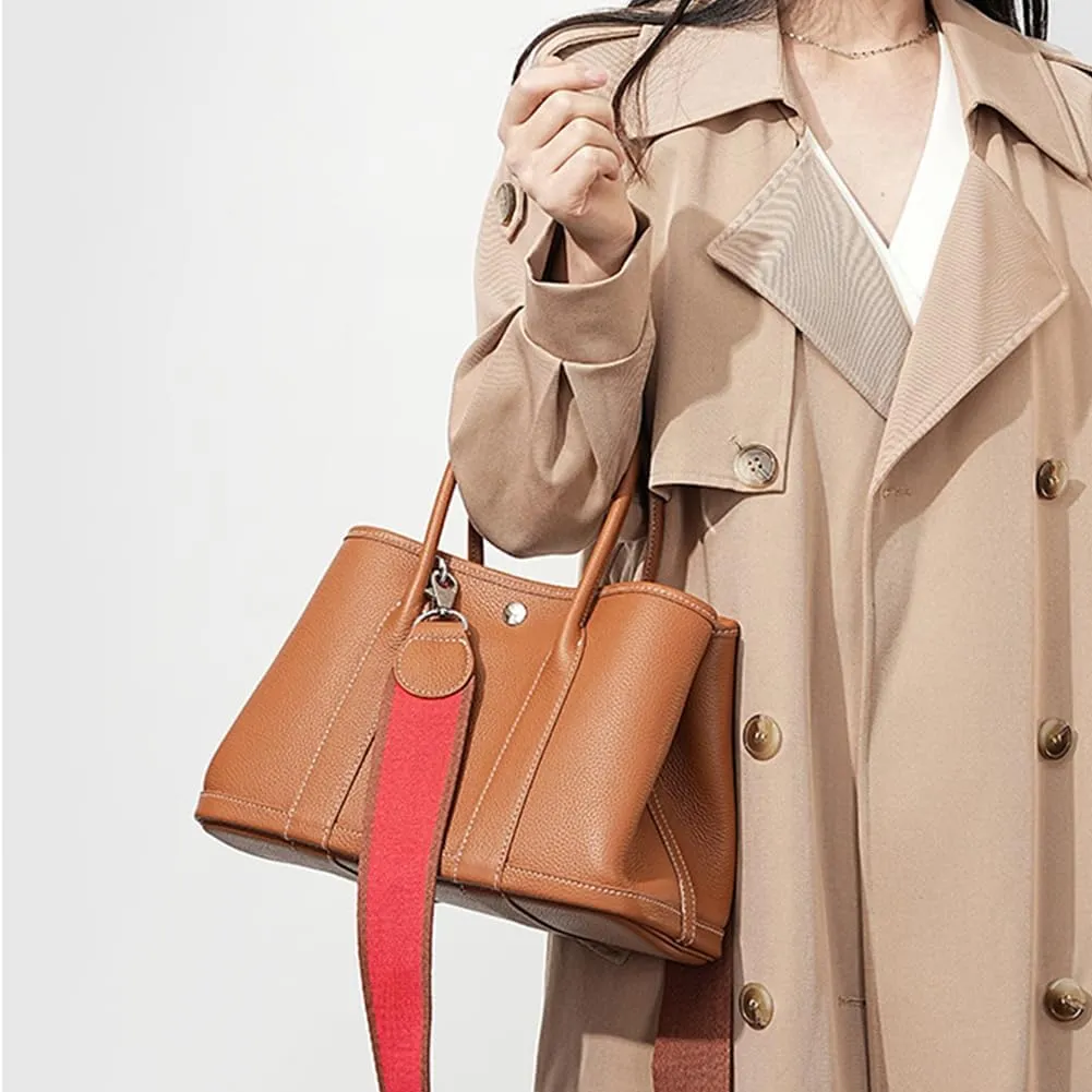 Portable Cowhide tote for women,Women's Bag Garden,Genuine Leather Tote Bag Leather Crossbody Bag