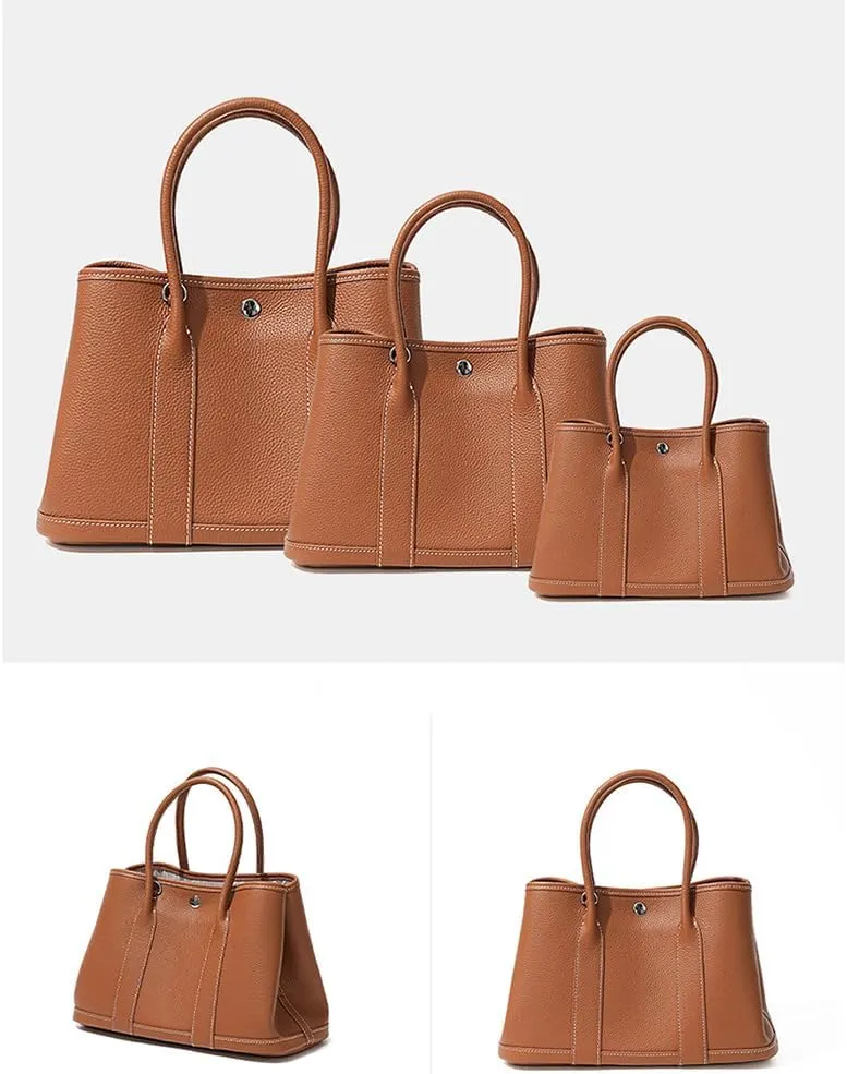 Portable Cowhide tote for women,Women's Bag Garden,Genuine Leather Tote Bag Leather Crossbody Bag