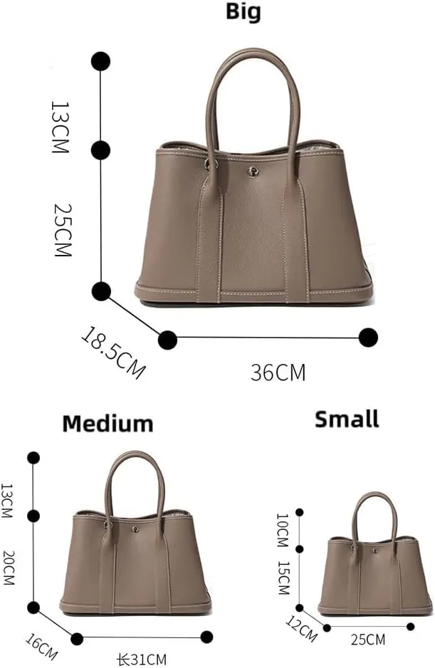 Portable Cowhide tote for women,Women's Bag Garden,Genuine Leather Tote Bag Leather Crossbody Bag