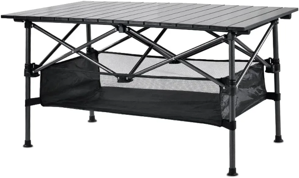 Portable Folding Table Aluminum Alloy Picnic Camping Table Ultralight Camping Furniture Commemoration Day