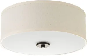 Progress Lighting P3696-2030K9 Inspire One-Light LED Flush Mount, Antique Bronze 6.00x13.00x13.00